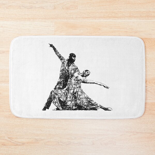 Item preview, Dance couple 1 - Black ink designed and sold by WietskeWelten.