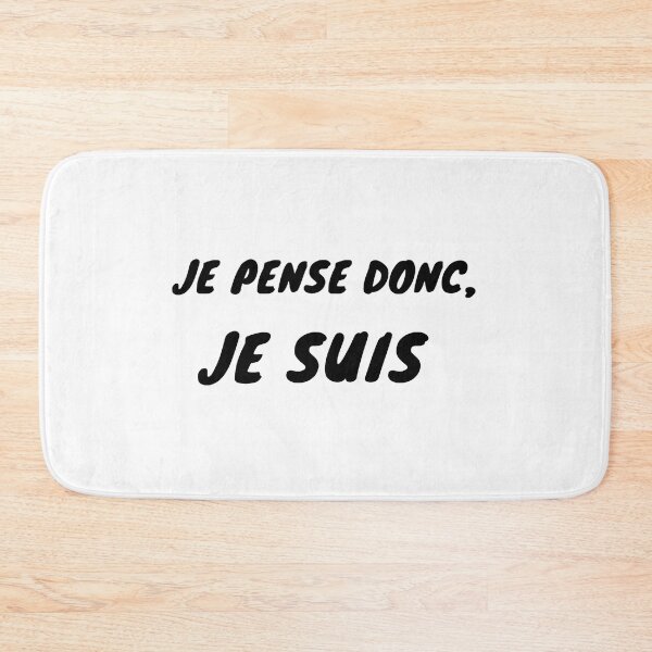 Item preview, Je pense, donc je suis Rene Descartes Philosophy  designed and sold by jujupey.