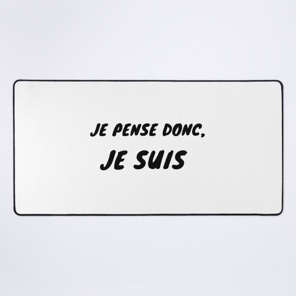 Item preview, Je pense, donc je suis Rene Descartes Philosophy designed and sold by jujupey.