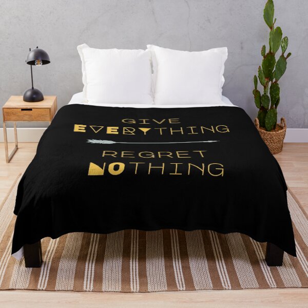 Item preview, Give Everything Regret Nothing designed and sold by NotablyDesigned.