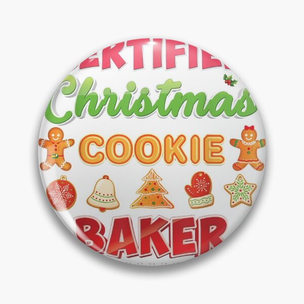 Item preview, Certified Christmas Cookie Baker funny christmas cookie gift idea for baker designed and sold by wi trendshop.