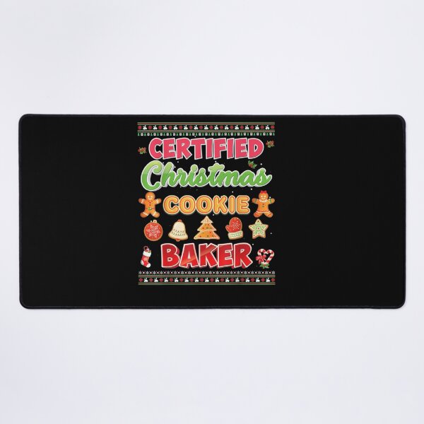 Item preview, Certified Christmas Cookie Baker funny christmas cookie gift idea for baker designed and sold by wi trendshop.