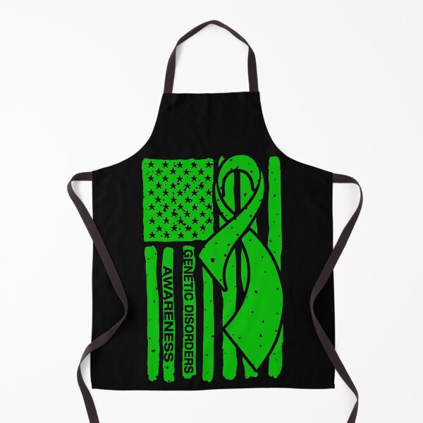Item preview, Genetic Disorders Awareness Ribbon American Flag designed and sold by Tadmab.