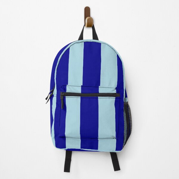 Item preview, Classic Monotone Light Blue and Dark Blue Stripes designed and sold by NECHSTORE.