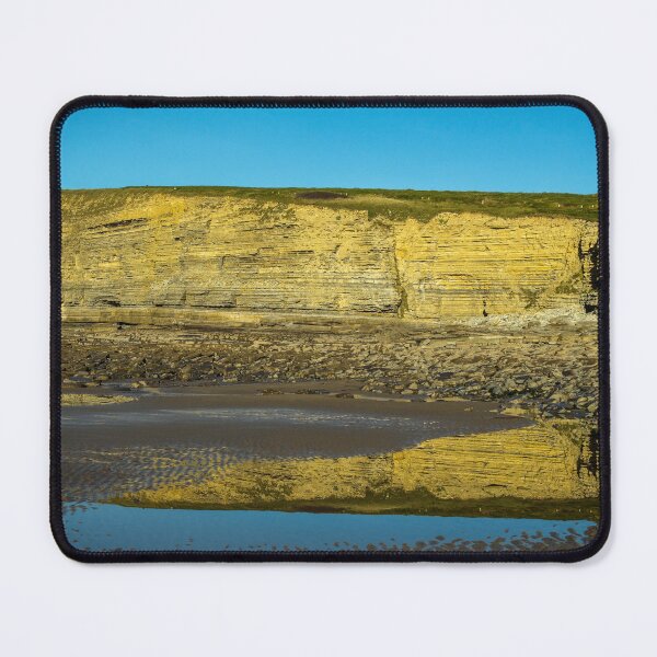 Item preview, Cliff and Reflection Dunraven Bay Glamorgan Heritage Coast designed and sold by Cameranick.