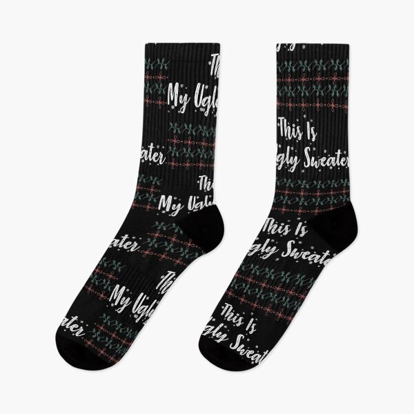 Artikelvorschau, Dies ist mein hässlicher Pullover - Weihnachtswitziger Witz Lustiges Geschenk entworfen und verkauft von Aymanclothings.