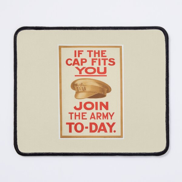 Item preview, The Cap Fits (WW1 Recruitment Poster) designed and sold by franklinprintco.