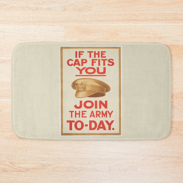 Item preview, The Cap Fits (WW1 Recruitment Poster) designed and sold by franklinprintco.