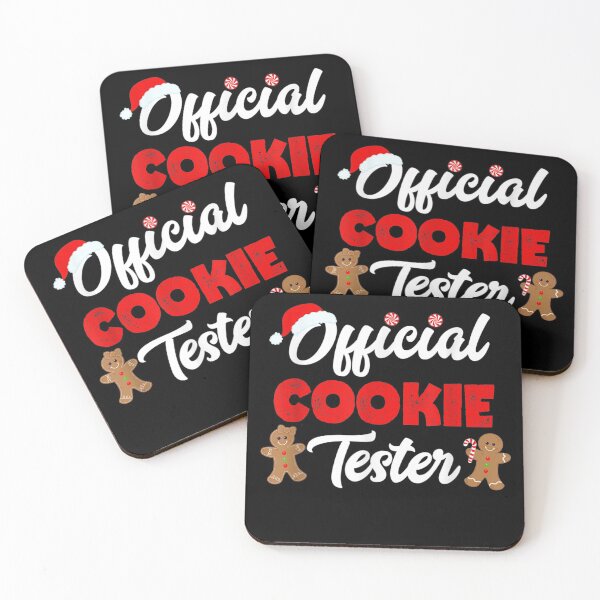 Item preview, Official Cookie Tester Christmas Cookie Baker funny christmas cookie gift idea for baker designed and sold by wi trendshop.