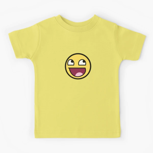 Epic Awesome Smiley Emoji T Shirt For Girls, Boys, Or Kids