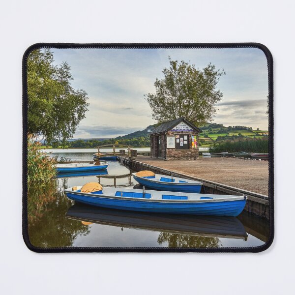 Item preview, Boats moored in Llangorse Lake Brecon Beacons designed and sold by VnGphoto.