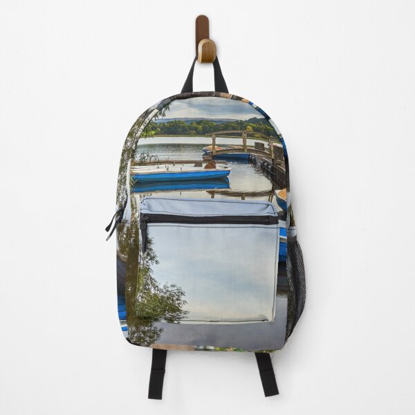 Item preview, Boats moored in Llangorse Lake Brecon Beacons designed and sold by VnGphoto.