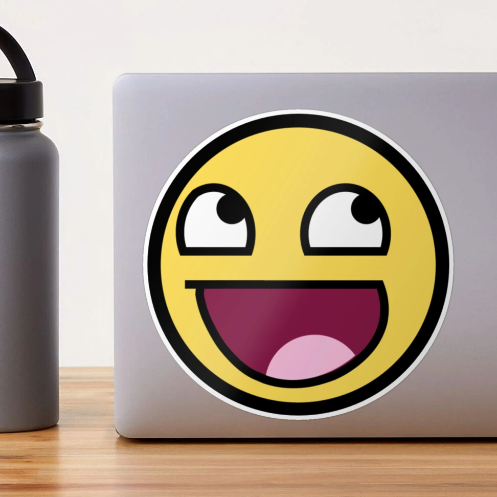 Huge Smiley Face Journal: Black Background, Huge Smiley Emoji Face, Journal