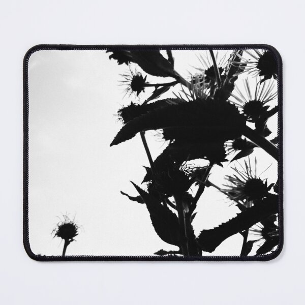 Item preview, Elecampane in flower 2 (monochrome, high contrast) designed and sold by paulboizot.