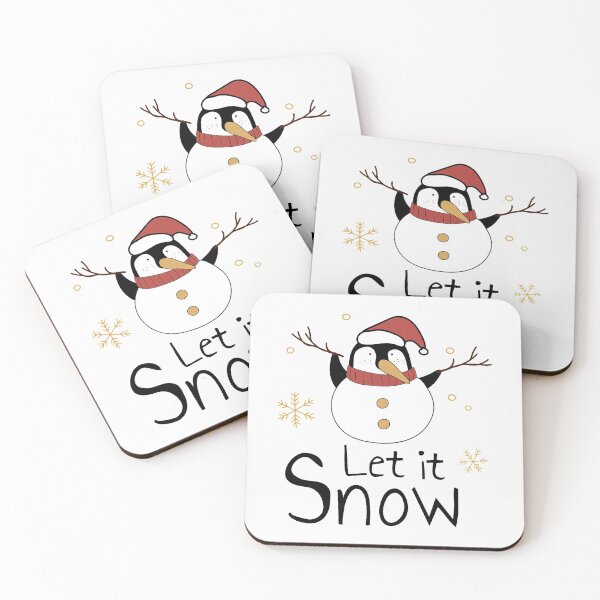 Item preview, Let it snow happy New Year's Eve designed and sold by SweetbeStore.