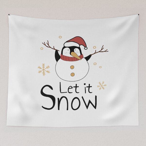 Item preview, Let it snow happy New Year's Eve designed and sold by SweetbeStore.