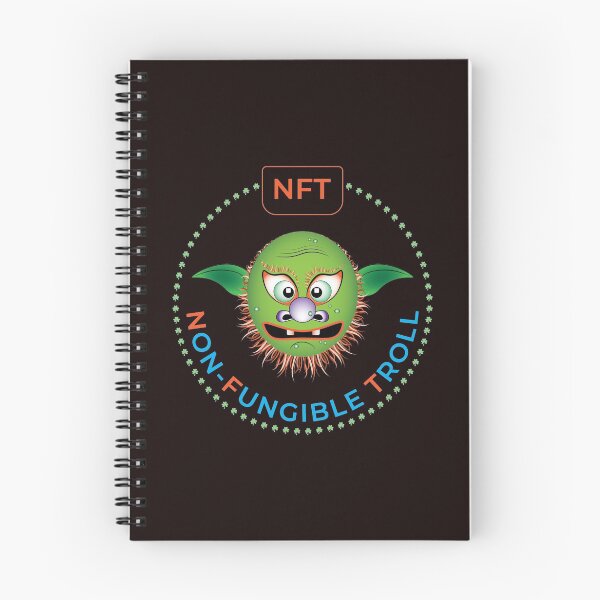Artikelvorschau, NFT. Nicht-fungibler Troll. entworfen und verkauft von VoloshenDesigns.
