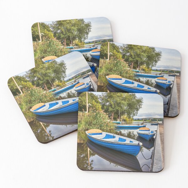 Item preview, Boats moored in Llangorse Lake Brecon Beacons designed and sold by VnGphoto.