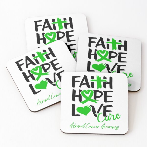 Item preview, Faith Hope Love Cure Adrenal Cancer Awareness designed and sold by Grooffos.