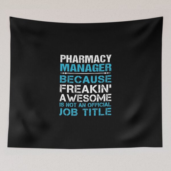 Item preview, Pharmacy Manager T Shirt - Freaking Awesome Job Gift Item Tee designed and sold by oetate4774.