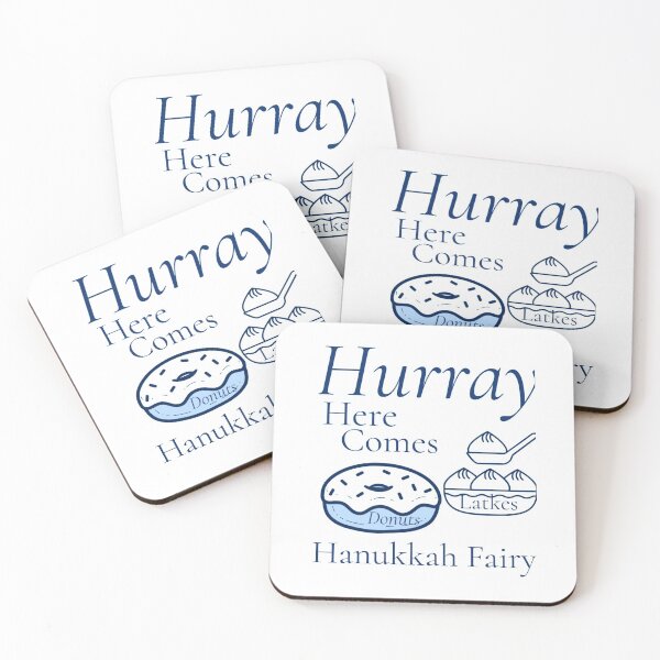 Item preview, Hurray, Here comes the Hanukkah Fairy(#108) designed and sold by Brewed  Styles.