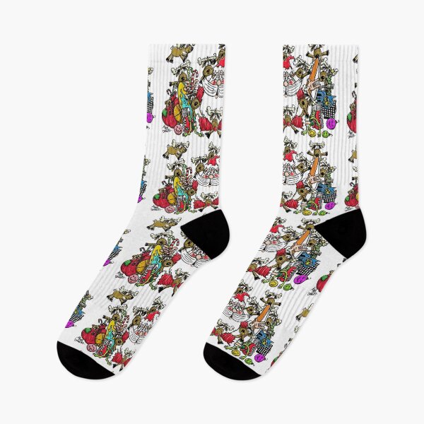 Item preview, Santa and his Funny Reindeer Crew! Oh Yah! designed and sold by bobtheartman.