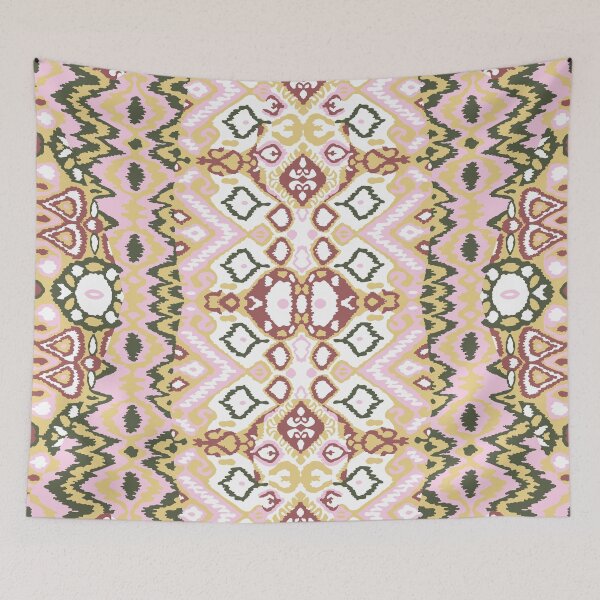 Item preview, Oriental rug pink pattern designed and sold by Seoul26.