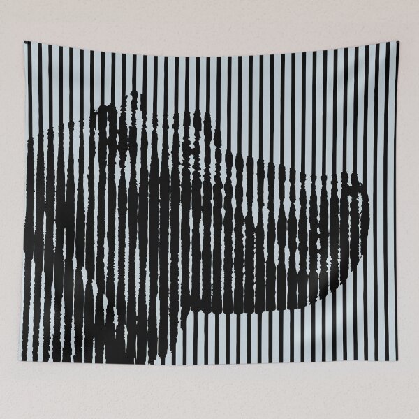Item preview, Hippo Close-up Anamorphic Pop Art designed and sold by Scotch Macaskill.