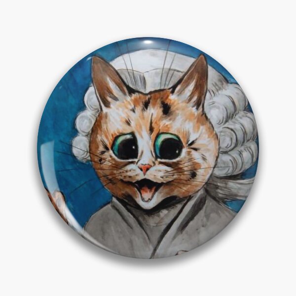 Item preview, The Barrister by Louis Wain designed and sold by ReimagineStore.