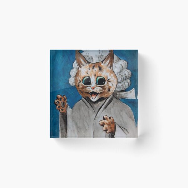 Item preview, The Barrister by Louis Wain designed and sold by ReimagineStore.