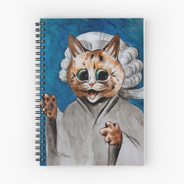 Item preview, The Barrister by Louis Wain designed and sold by ReimagineStore.