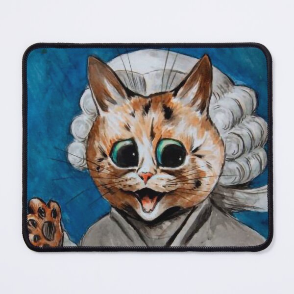 Item preview, The Barrister by Louis Wain designed and sold by ReimagineStore.