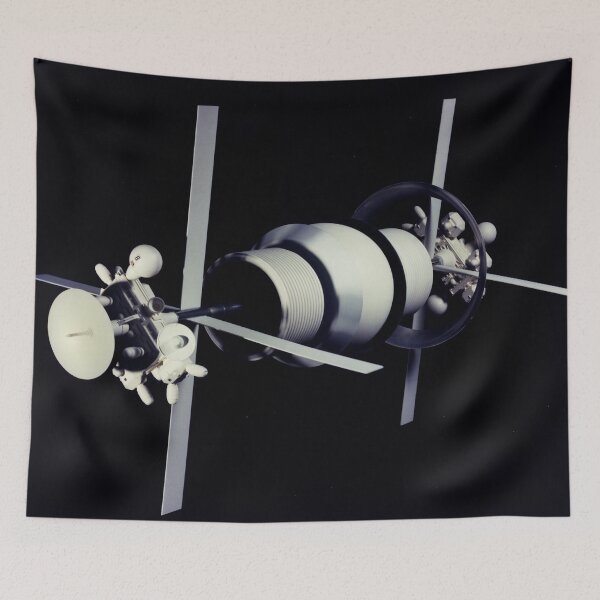 Item preview, NASA ARC Bernal Sphere Model Art designed and sold by bobbooo.
