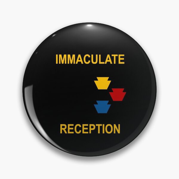 Item preview, Immaculate reception  designed and sold by Broken Antler Designs .