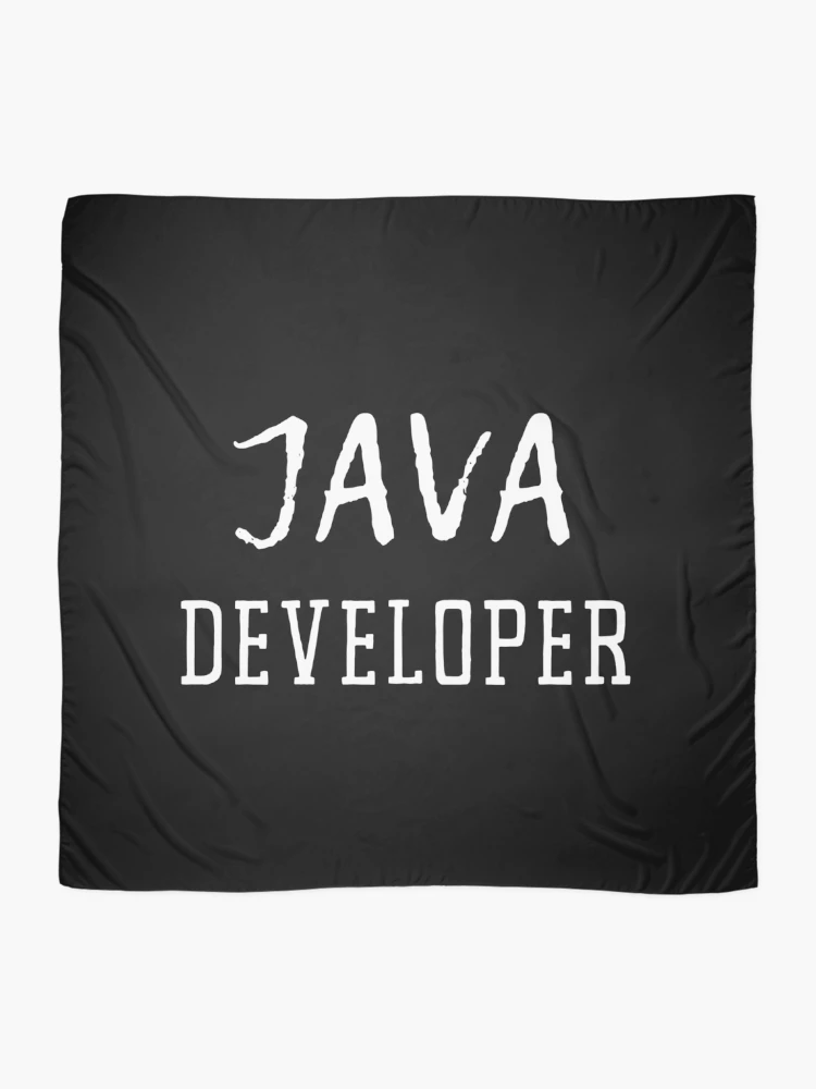 Thumbnail 2 of 3, Scarf, Java Developer designed and sold by trendingatees.