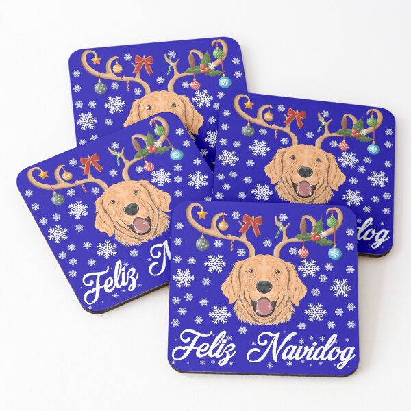 Item preview, Feliz Navidog divertido Navidad Azul designed and sold by Vegdreamer.