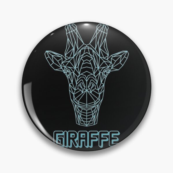 Item preview, geometric giraffe designed and sold by capotees.