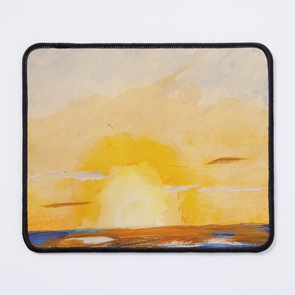 Item preview, Sunset over the sea designed and sold by WorldOfWendyArt.
