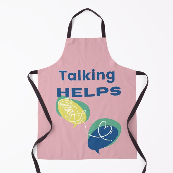 Item preview, Talking Helps Mental Health Awareness designed and sold by BeBraveStore.