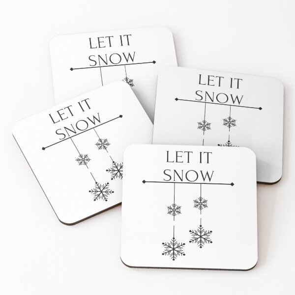 Item preview, LET IT SNOW   designed and sold by Shopk9.