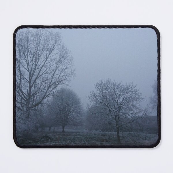Item preview, Trees in frost and fog, Hob Moor, York designed and sold by paulboizot.