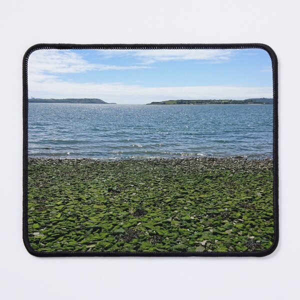 Item preview, Green pebbles, sea and cloud, Cobh, Ireland (horizontal) designed and sold by paulboizot.