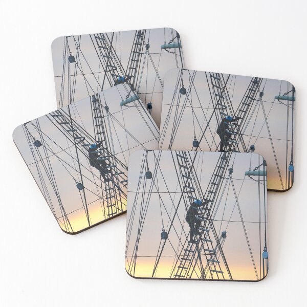 Item preview, Climbing the rigs on sailing ship designed and sold by Michael Brewer.