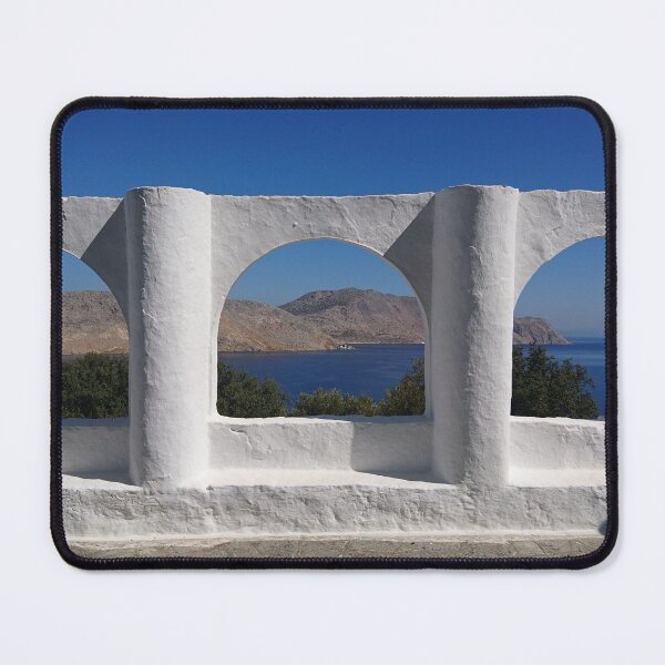 Item preview, Arches view to Aegean blue, Symi designed and sold by paulboizot.