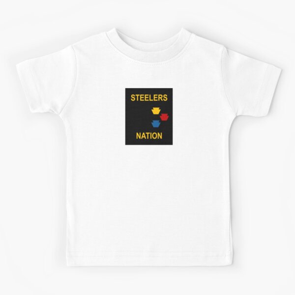 Steelers Nation  Kids T-Shirt for Sale by triplew427