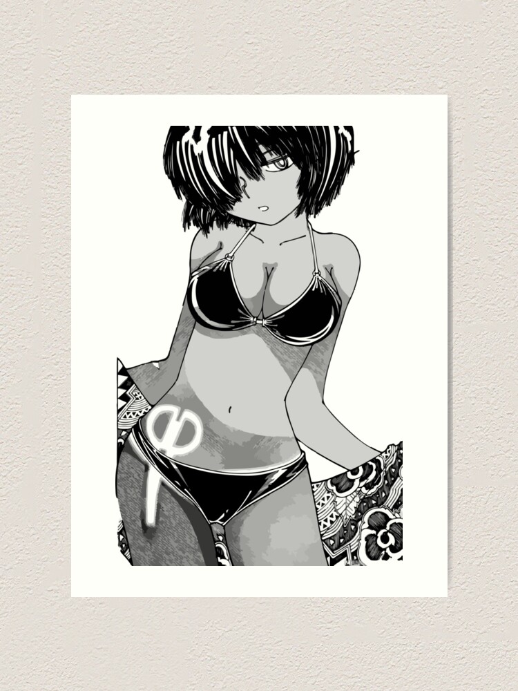 Mysterious Girlfriend X Art Print by guy area