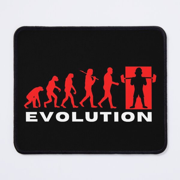 Item preview, Evolution of Man GYM Weightlifting - From Ape to Awesomeness designed and sold by LJ4EVER.