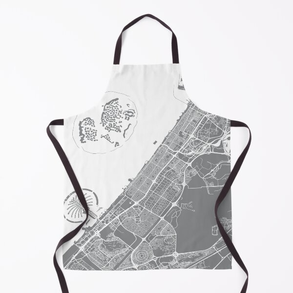 Item preview, Dubai, UAE, City Map - Grey designed and sold by helloadventure.