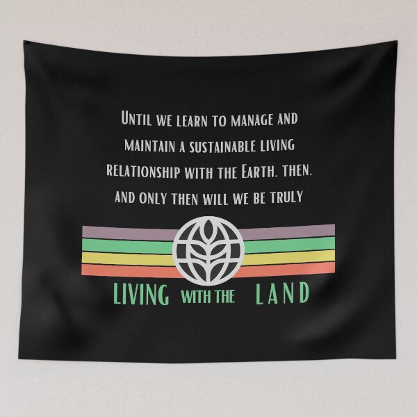 Item preview, Retro Living with the Land Quote | Cute Vintage Ride designed and sold by nvrland-novelty.