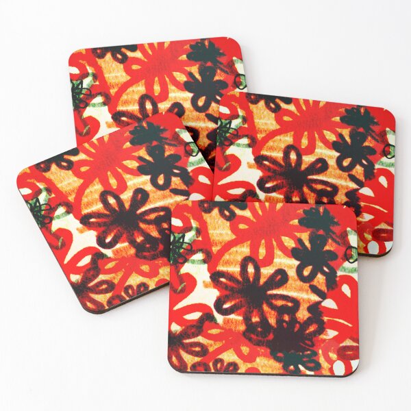Item preview, Retro flowers designed and sold by Seeyouspoon.